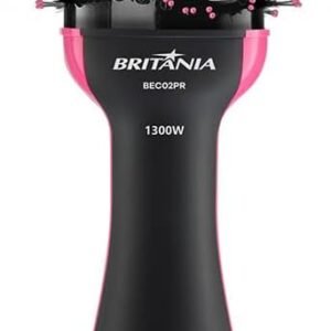 Escova Secadora Britânia BEC02PR Bivolt 4 em 1 1300W