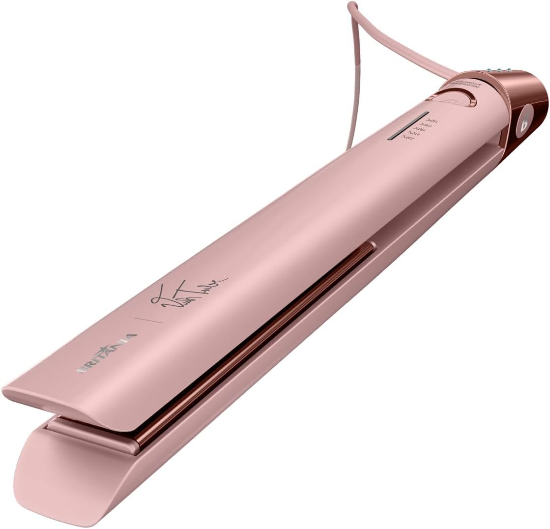 Prancha Britânia Viih Tube Bivolt 230°C Chapas em Titanium BPR04