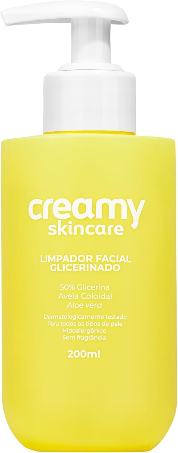 Creamy Skincare Limpador Facial Glicerinado 200ml