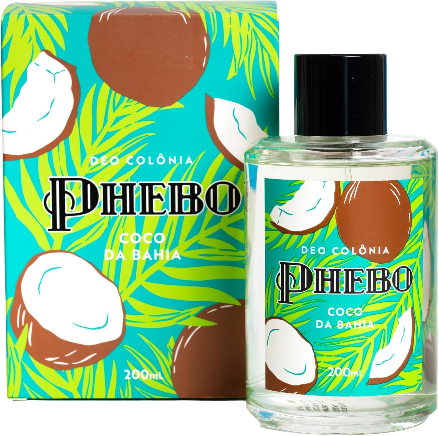 Phebo Deo Colônia, Coco da Bahia, 200ml